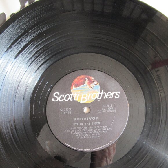 Survivor, Eye of the Tiger, VG+, Vintage, Vinyl, Album, Music - Picture 5 of 7